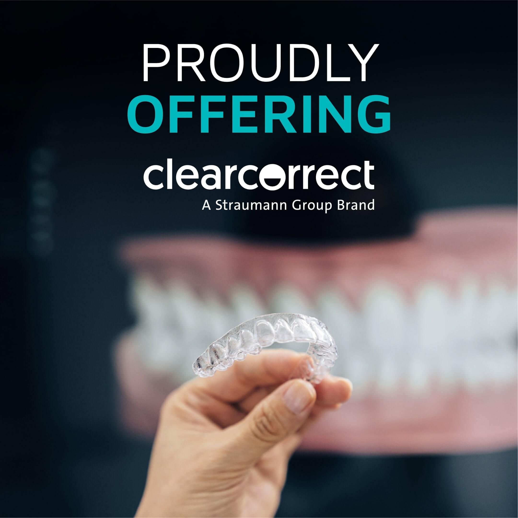 proudly offering clearcorrect