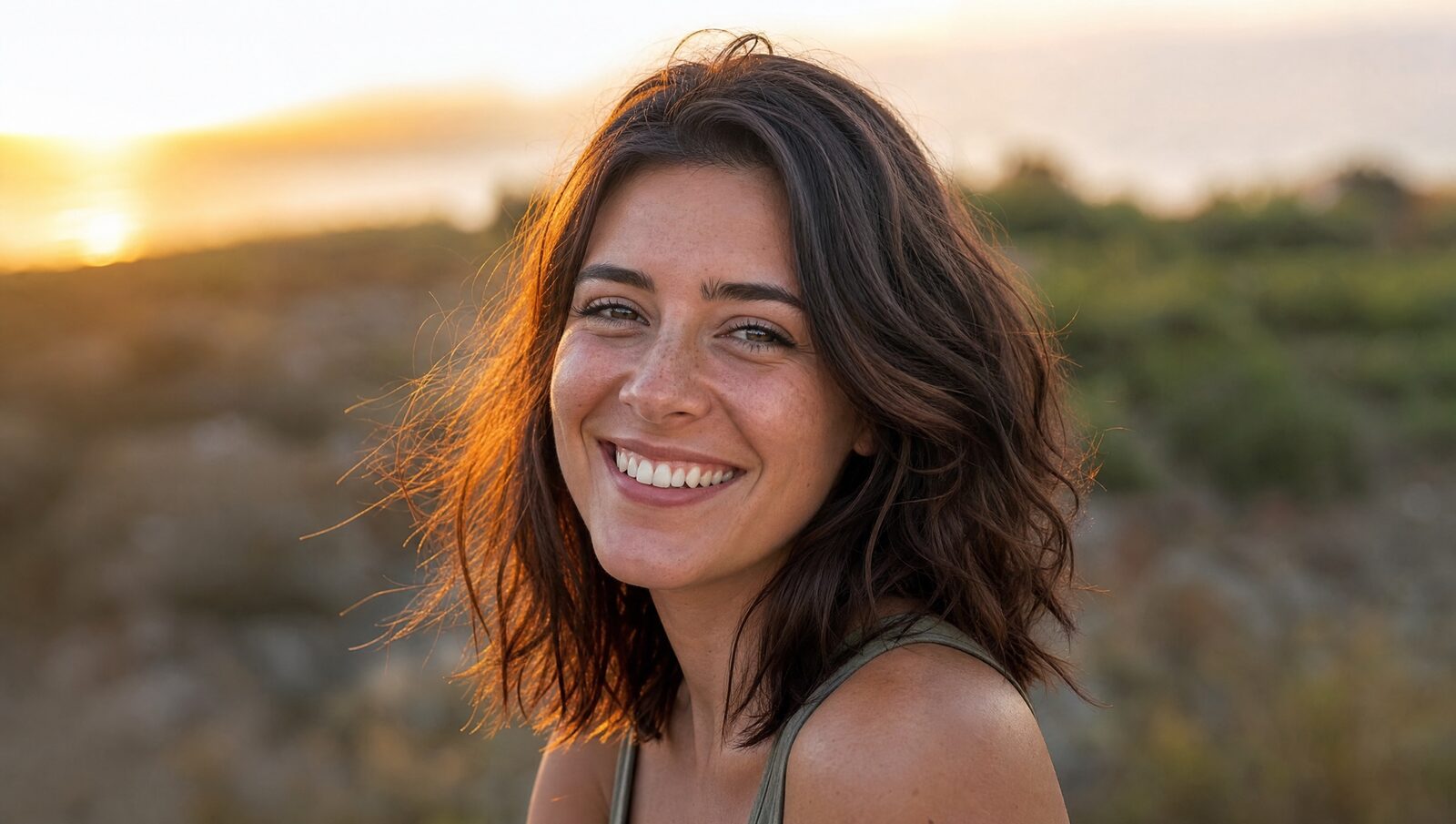 Confident balanced smile after cosmetic gum contouring